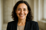 image of a woman smiling